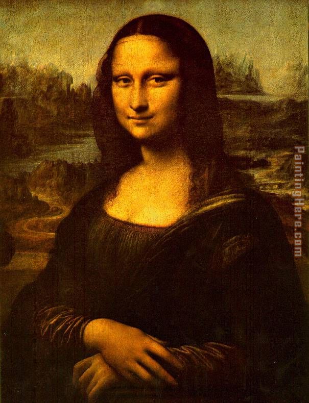 Mona Lisa Smile painting - Leonardo da Vinci Mona Lisa Smile art painting